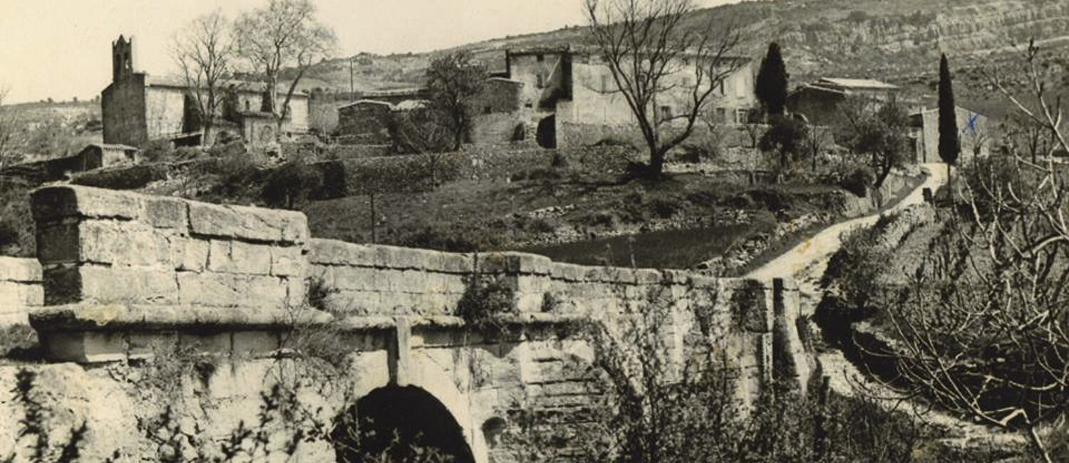 Ancienne photo de Greffeil en noir et blanc